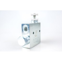 Hidraulinis vožtuvas rfp3 daliklis su reguliavimu 80l