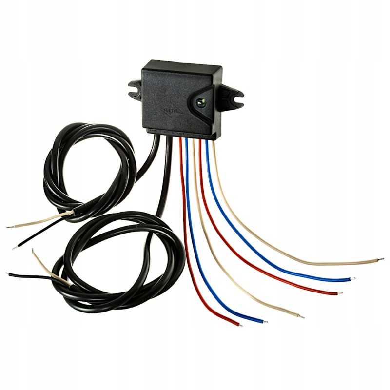 Įspėjamųjų lempučių sinchronizatorius be nuotolinio valdymo pulto