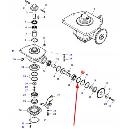La355548306 pavarų poveržlė r71 5 79 5 x 0 6