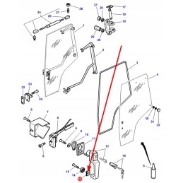 3804735m1 salono rankenos poveržlė
