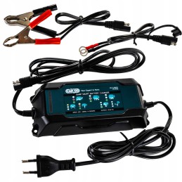 Galingas automatinis LCD lygintuvas 12v 5a įkroviklis