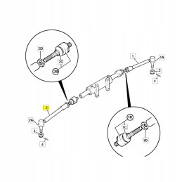 Vairo pavara jcb 3cx 4cx rota 126 02253