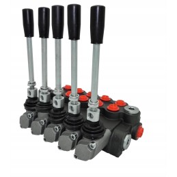 Hidraulinis skirstytuvas, 5 sekcijos, 5 sekcijos, 80l