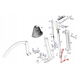 X403960301000 rankinio stabdžio kaištis