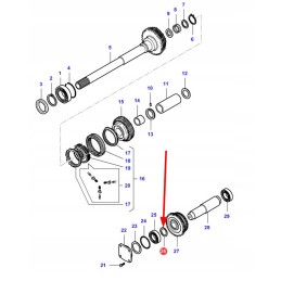Va128765 pavaros sandarinimo žiedas