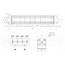 Pavarų skirstytuvas AFD20 4 8N mėlynas pakilimas