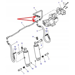 3011248x91 hidraulinio cilindro kabelio jungtis