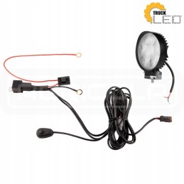 Darbo lempa 6xLED 570 lm 15w jungtis