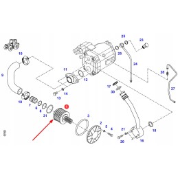 G916951010010 agco hidraulinės alyvos filtras