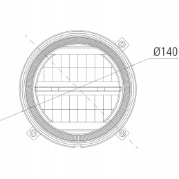 LED priekinis žibintas IP66 Fendt Farmer 4278938M92