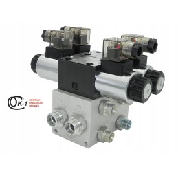 Hydro cetop skirstytuvas 2 sek 60l elektrinis 24v