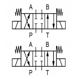 Hydro cetop skirstytuvas 2 sek 60l elektrinis 230v