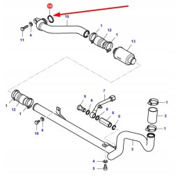 Va028161 hidraulinis sandarinimo žiedas 38 x 3 5