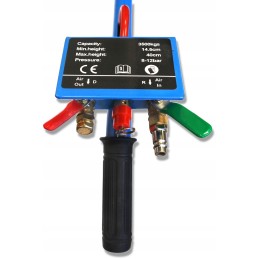 Pneumatinis pagalvinis keltuvas 3 5 tonos 15 40 cm