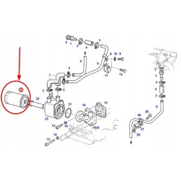 F238202310010 agco variklio alyvos filtras