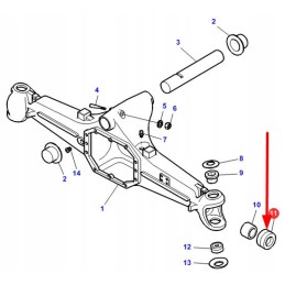 3785543m1 priekinės ašies alyvos sandariklis 40 x 60 x 25 mm