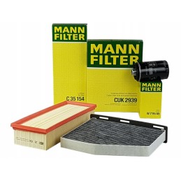 Mann filtrų rinkinys skoda octavia ii 1 8 2 0 tsi