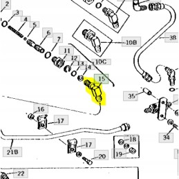 John Deere alkūnės jungtis