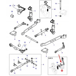 Va261788 Cat II remonto rinkinys
