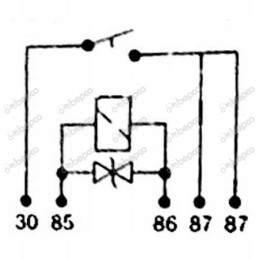 Starterio relė 12v 40a fendt h404900020040