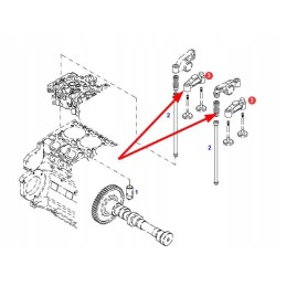 F934201410300 vožtuvo tiltelis