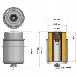 kuro filtras massey ferguson 4224701m1 rep p551425