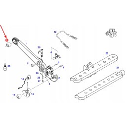 H404870060400 apatinės trauklės rankos kilpa