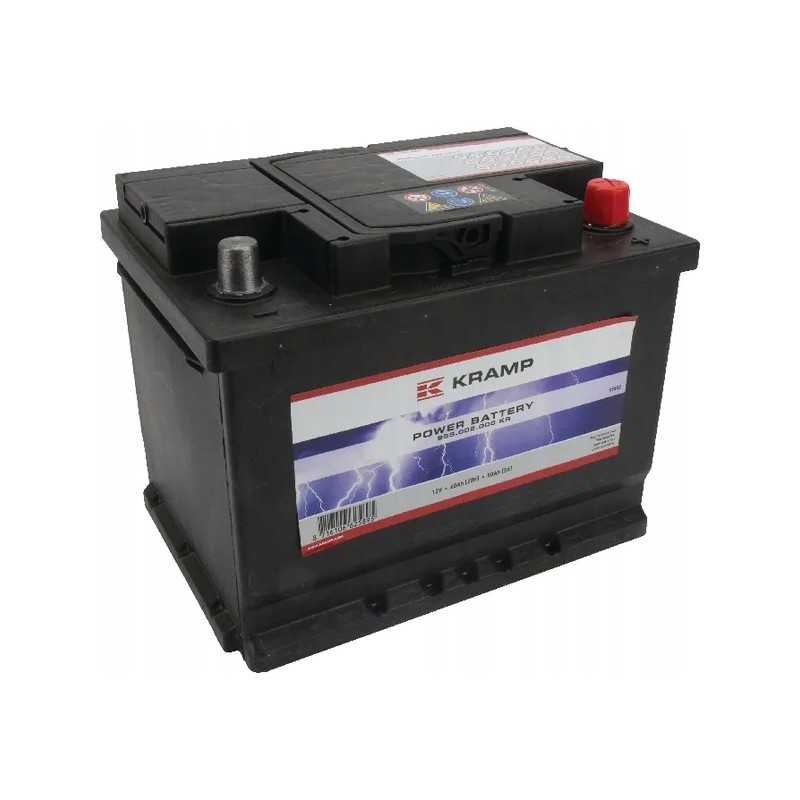 Traukos akumuliatorius 12v 60 50 0ah 560a kramp