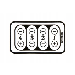 4279913m2 informacinis lipdukas