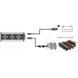 Valdymo pulto dėžutė 3 911610cv91507te060 salvarani