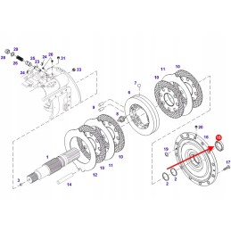 X550139301000 Agco alyvos sandariklis