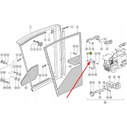 625723 0 durų rankenos poveržlė
