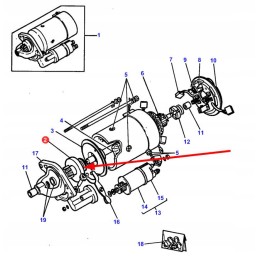 1894395m91 starterio movos mazgas