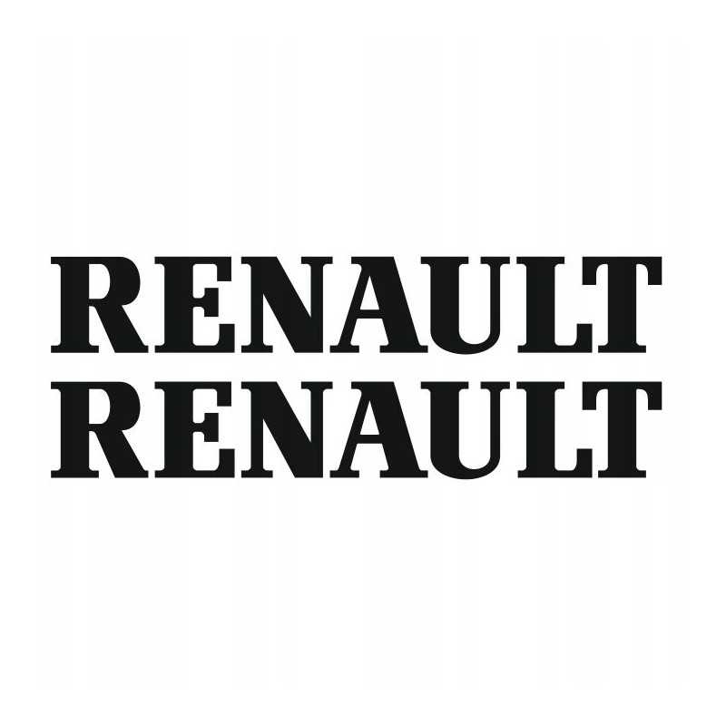 Renault traktoriaus traktoriaus kombaino lipdukai iki 50 cm