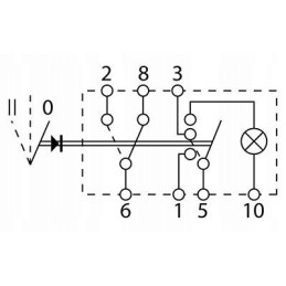 Pavojaus žibintų jungiklio korpusas Mccormick