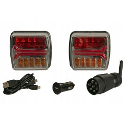 La60035 belaidžių LED kvadratinių lempų rinkinys