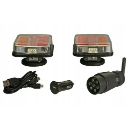 La60035 belaidžių LED kvadratinių lempų rinkinys