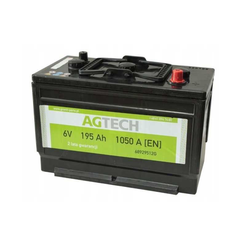 Vokiškas agtech akumuliatorius 6v 195ah 1050a p