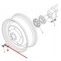 3014507x1 rato veržlė su flanšu m18