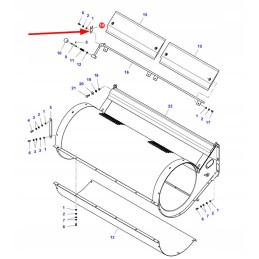 La321839650 ventiliatoriaus montavimo plokštė