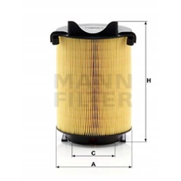 Mann filtrų rinkinys vw caddy iii vabalas 1 2 tsi