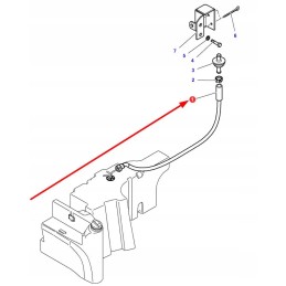 4278901m2 kuro sistemos vamzdis 1150 mm