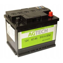 Vokiškas agtech akumuliatorius 12v 62ah 510a