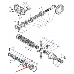 Va028205 diferencialo O žiedas