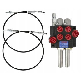 sekcijų skirstytuvas auro su laidais 2m 40l