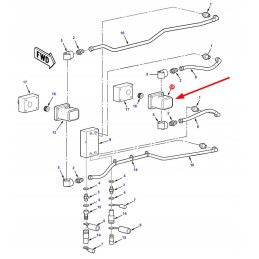 71397389 pelų barstytuvo hidraulinis variklis