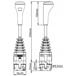 Sustiprinta vairasvirtė aurochs krautuvo 1p šakėms