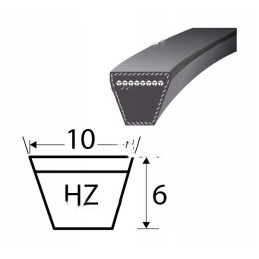 Geltonas V formos diržas skirtas t 25 hz 1280 stomil sanok z