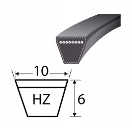 Geltonas V formos diržas skirtas t 25 hz 1280 stomil sanok z