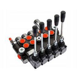 Hidraulinis skirstytuvas 40l, 5 sekcijų, 3d 1j 1v